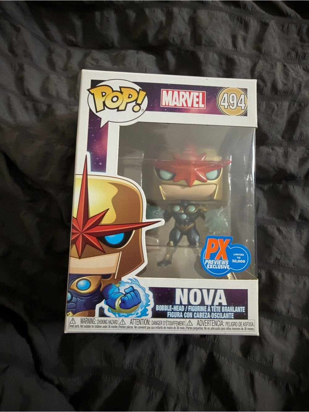 Funko Pop! Marvel Nova #494 PX Previews Exclusive